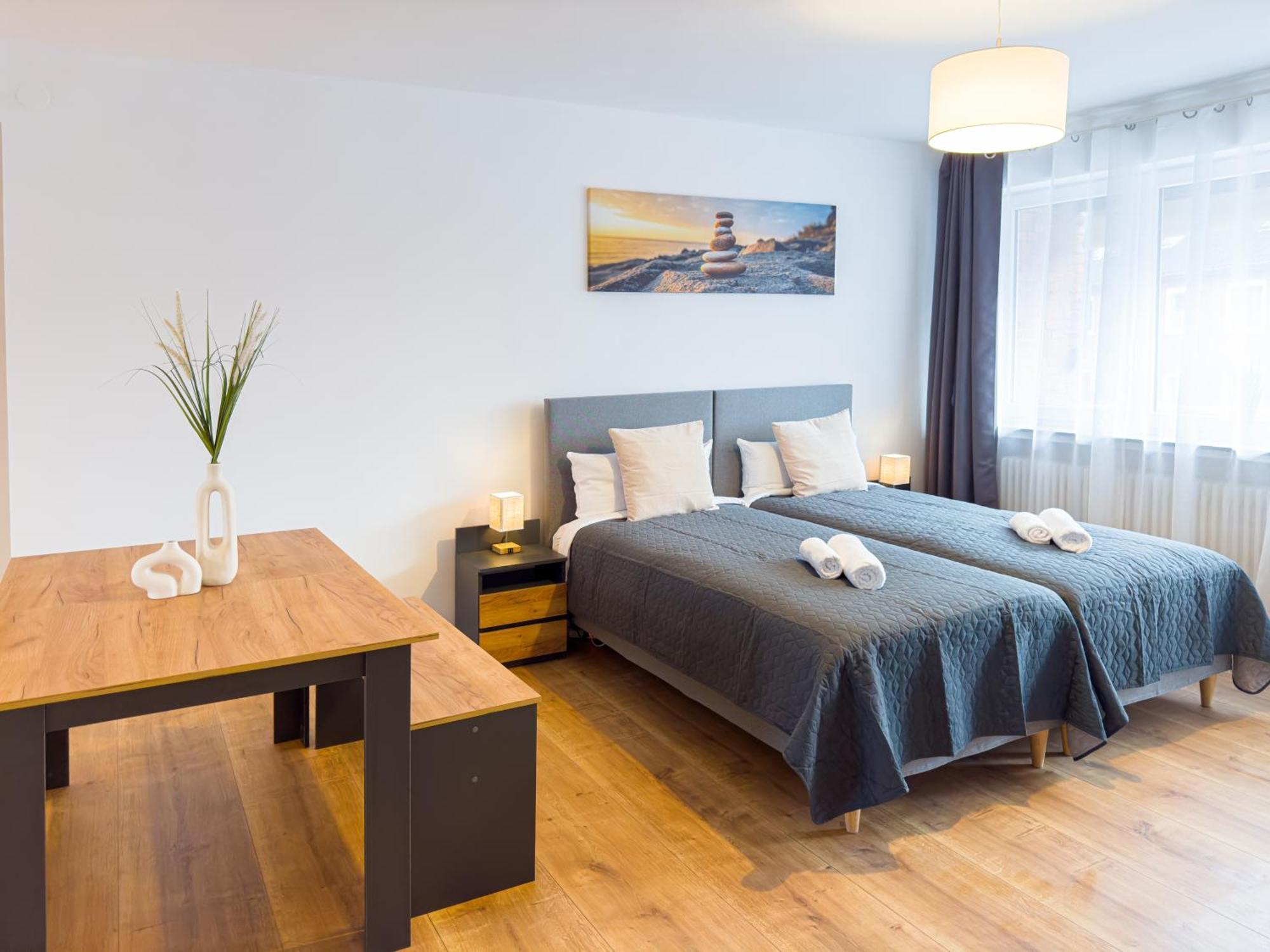 Immostay G#3 Zentrales Mit Balkonblick *
