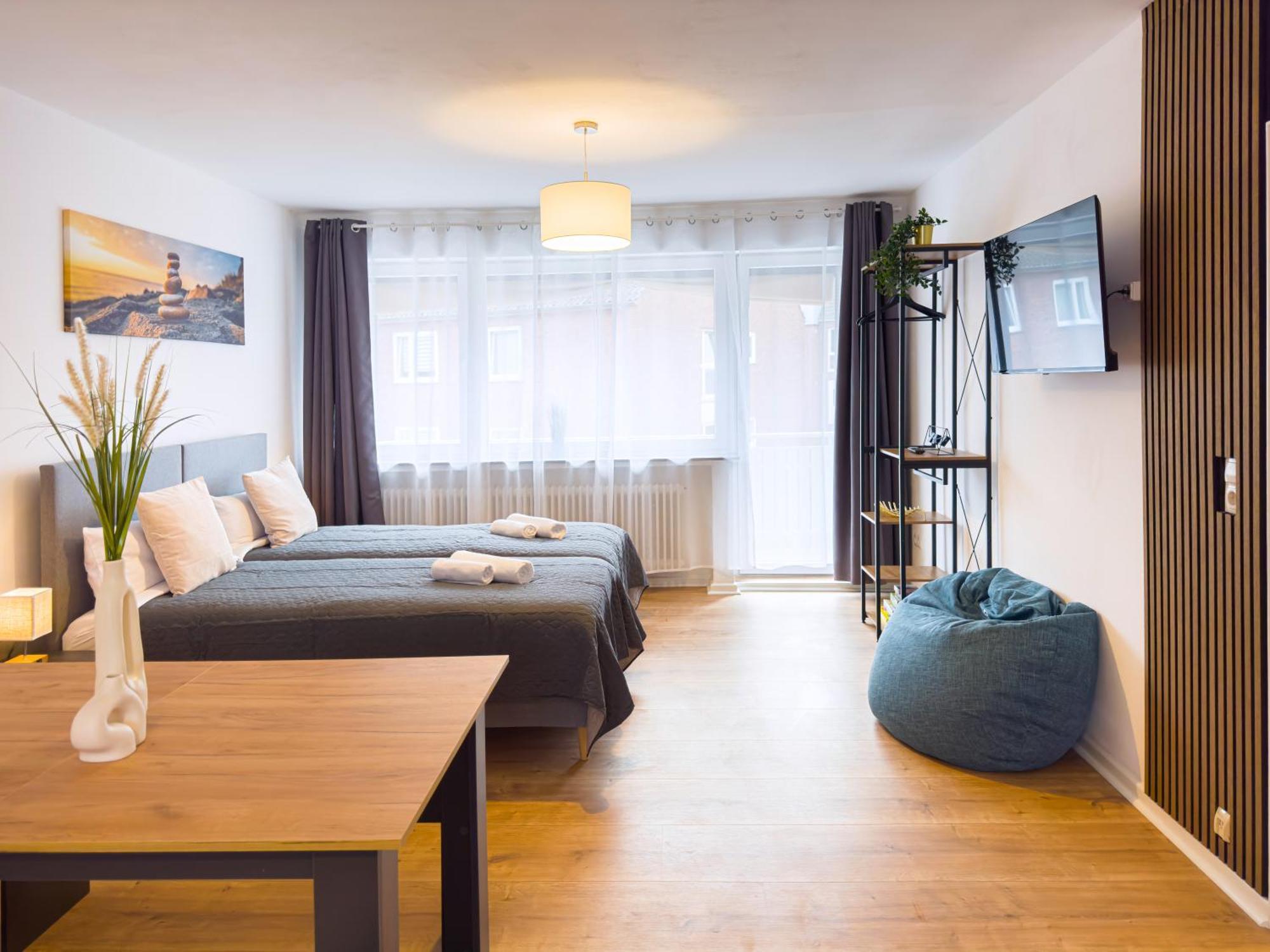 Immostay G#3 Zentrales Mit Balkonblick * BRE